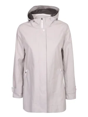 Herno Hooded Straight Hem Jacket