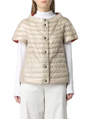 Herno Reversible Short-Sleeved Puffer Jacket