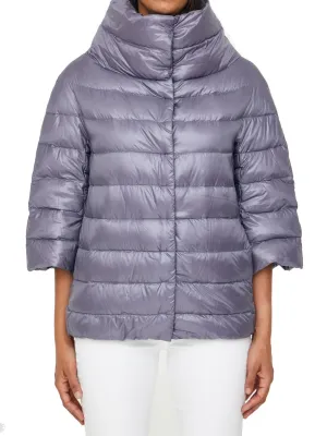 Herno Three Quarter Sleeve Puffer Jacket