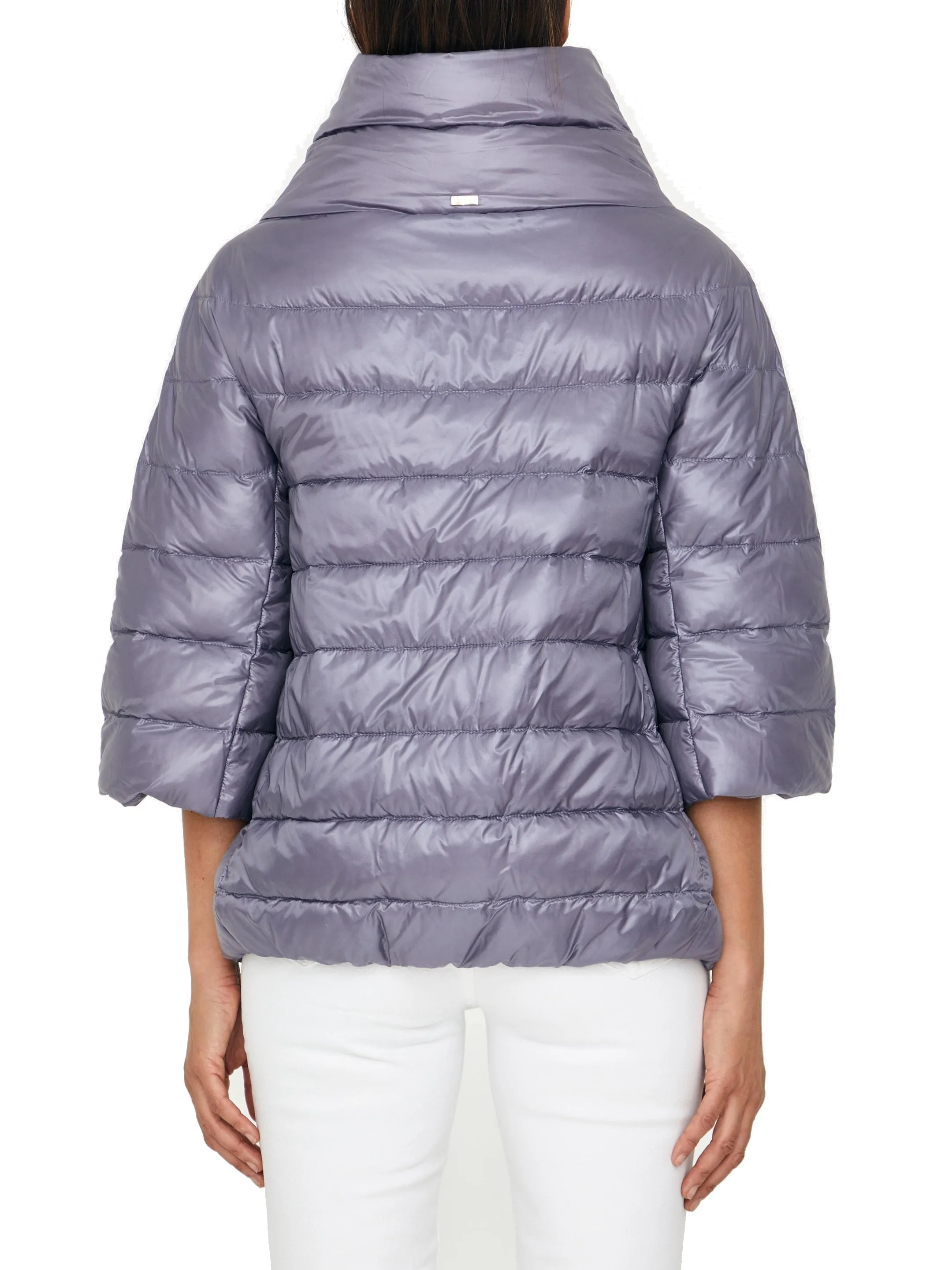 Herno Three Quarter Sleeve Puffer Jacket