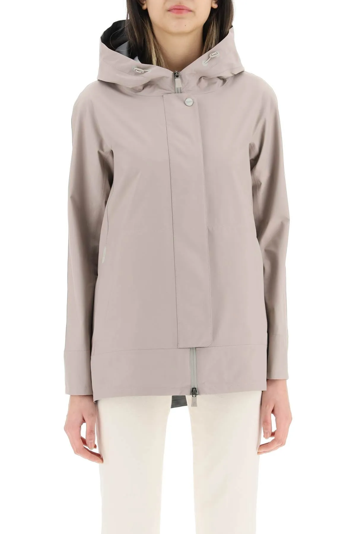 Herno Zip-Up Hooded Jacket