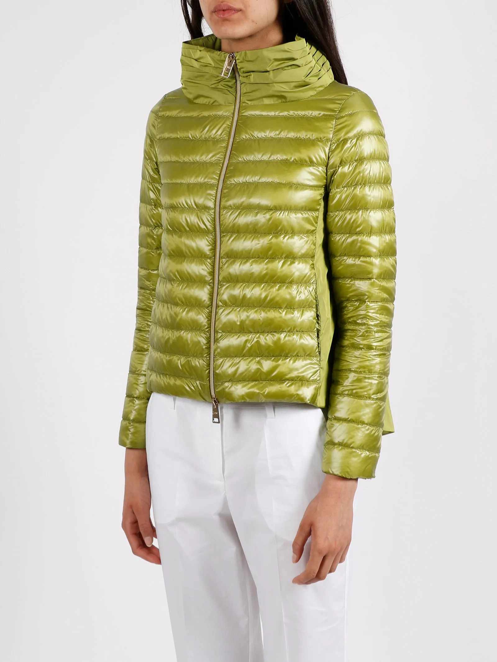 Herno Zip-Up Padded Long-Sleeved Jacket