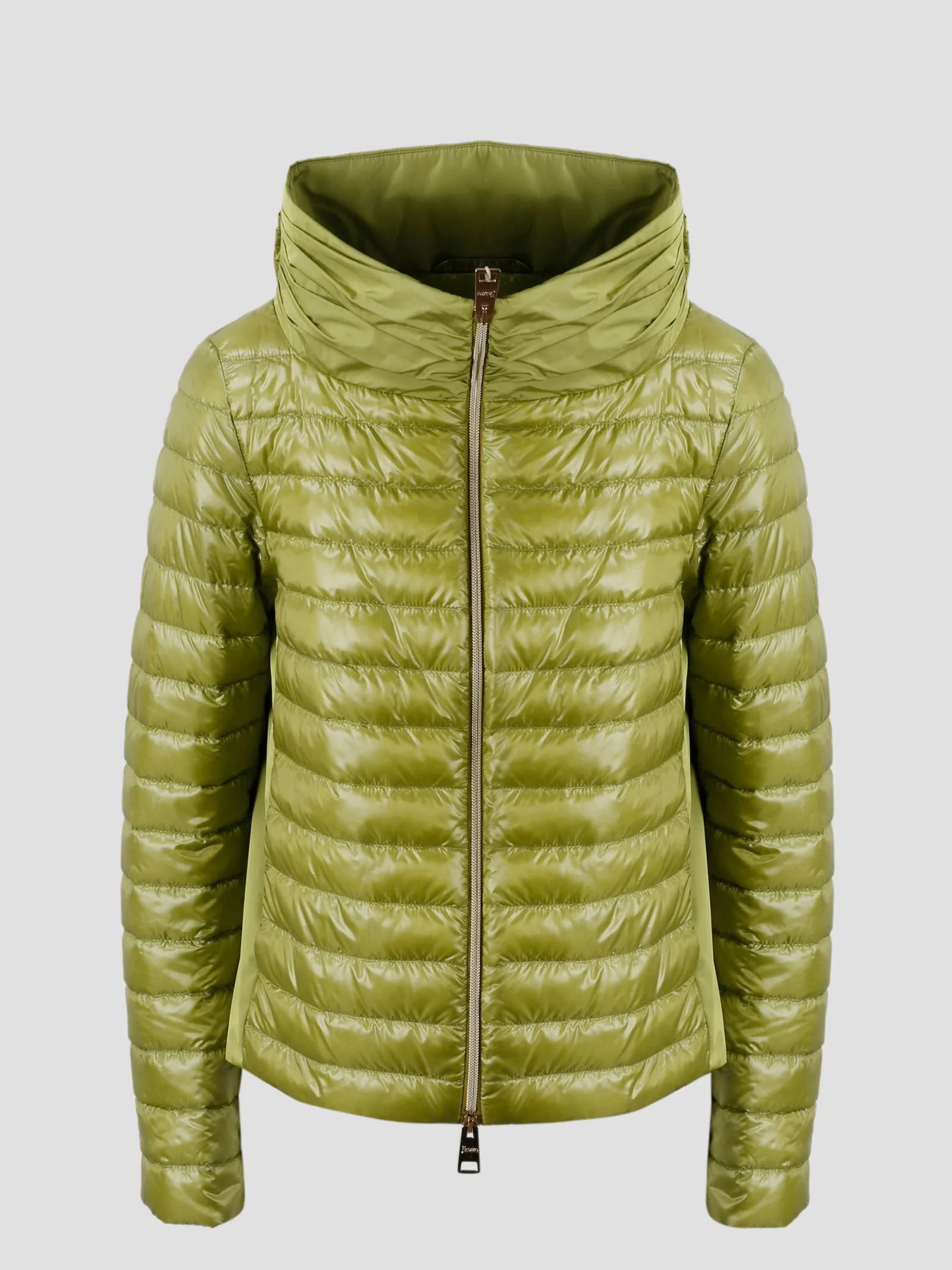Herno Zip-Up Padded Long-Sleeved Jacket