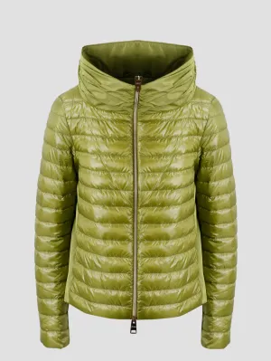 Herno Zip-Up Padded Long-Sleeved Jacket