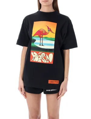 Heron Preston Graphic Printed Crewneck T-Shirt