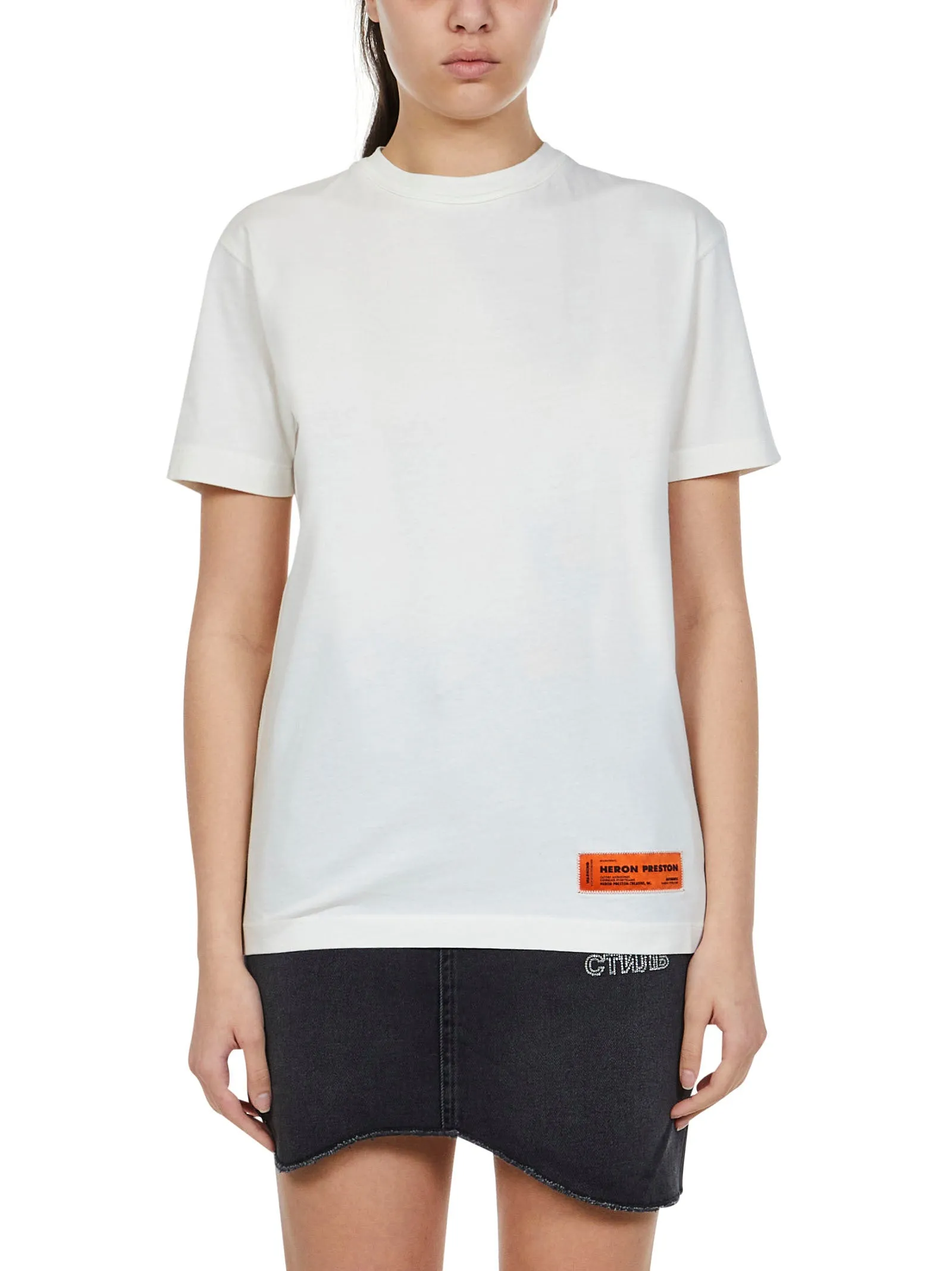 Heron Preston Logo Patch Crewneck T-Shirt