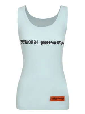 Heron Preston Logo Patch Crewneck Tank Top