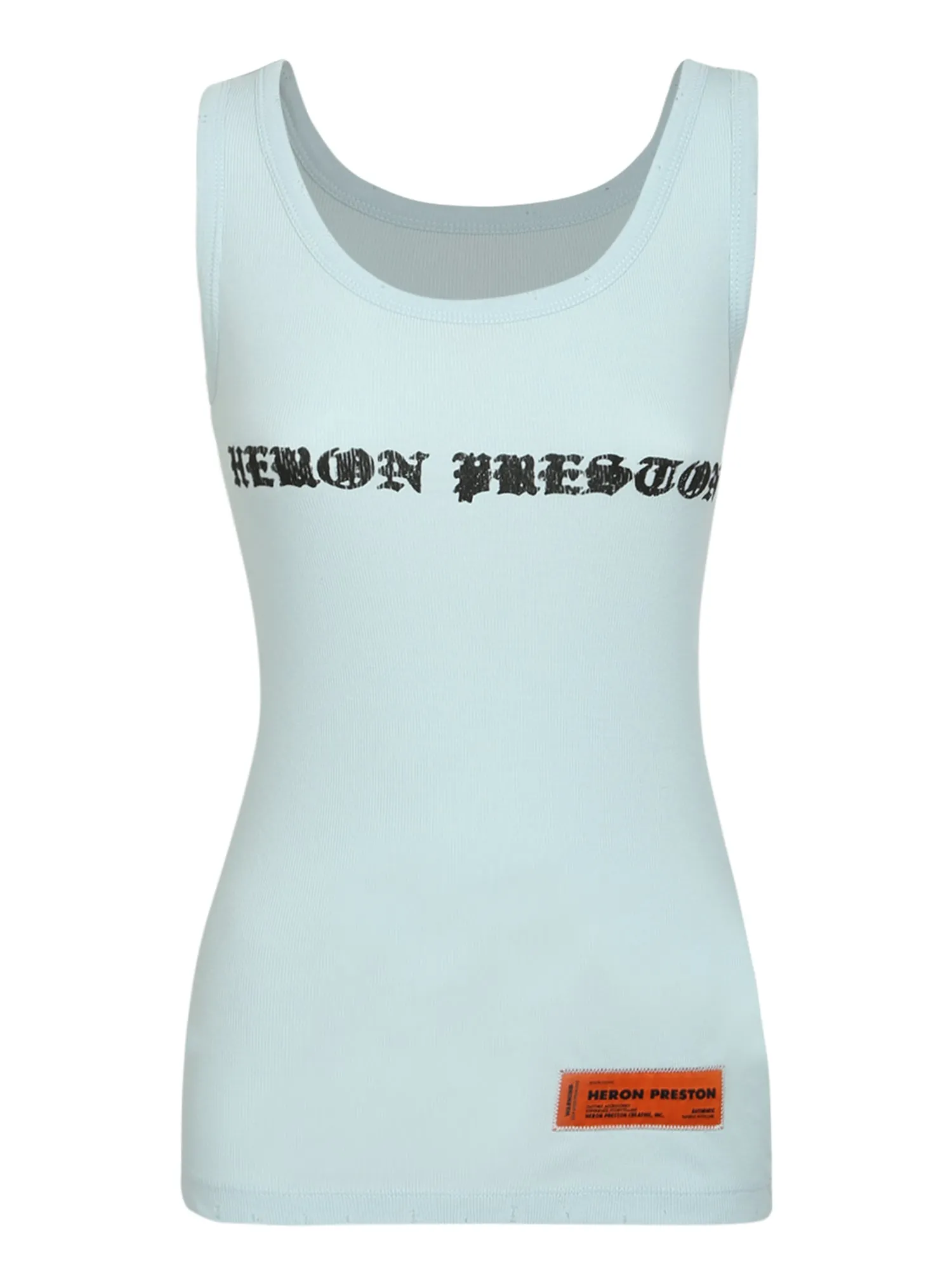 Heron Preston Logo Patch Crewneck Tank Top