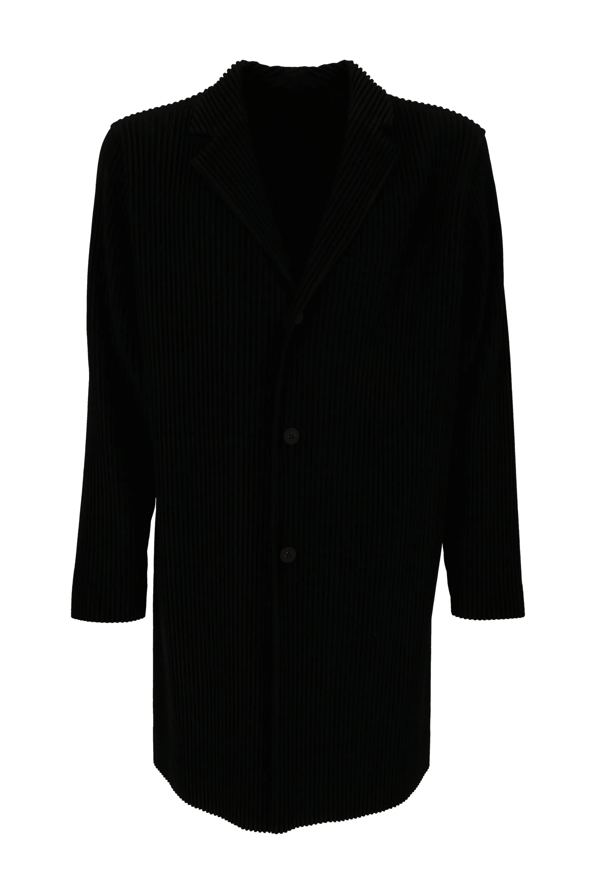 Homme Pliss Issey Miyake Basics Pleated Coat