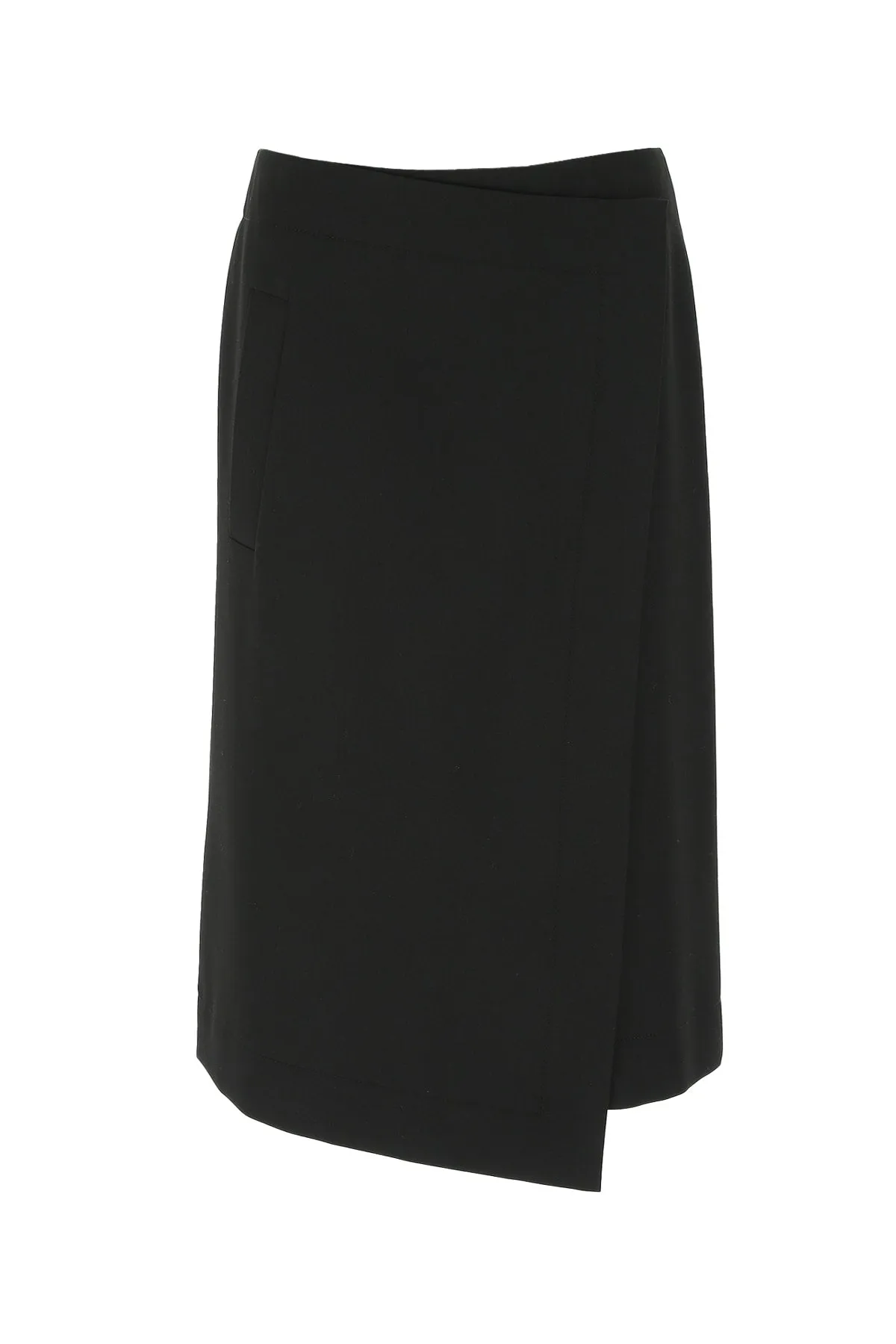Hugo Boss Wrapped Midi Skirt