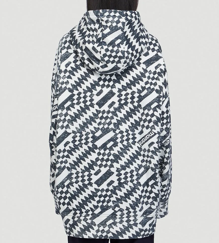 Isabel Marant All-Over Printed Drawstring Hoodie