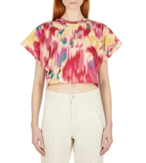 Isabel Marant Crewneck Cropped T-Shirt