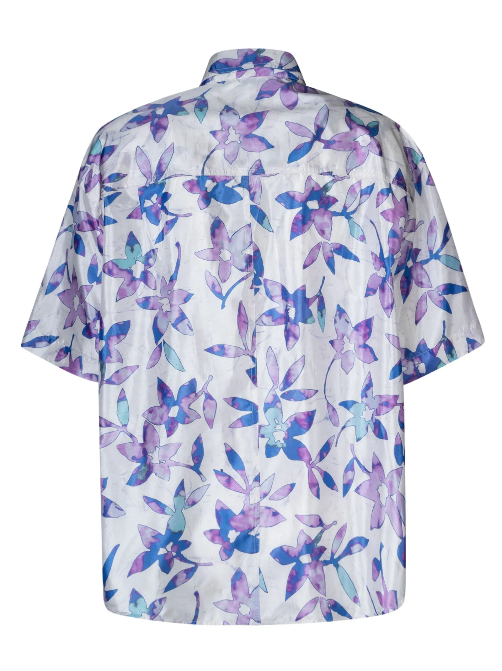 Isabel Marant Floral-Printed Press-Stud Fastened Shirt
