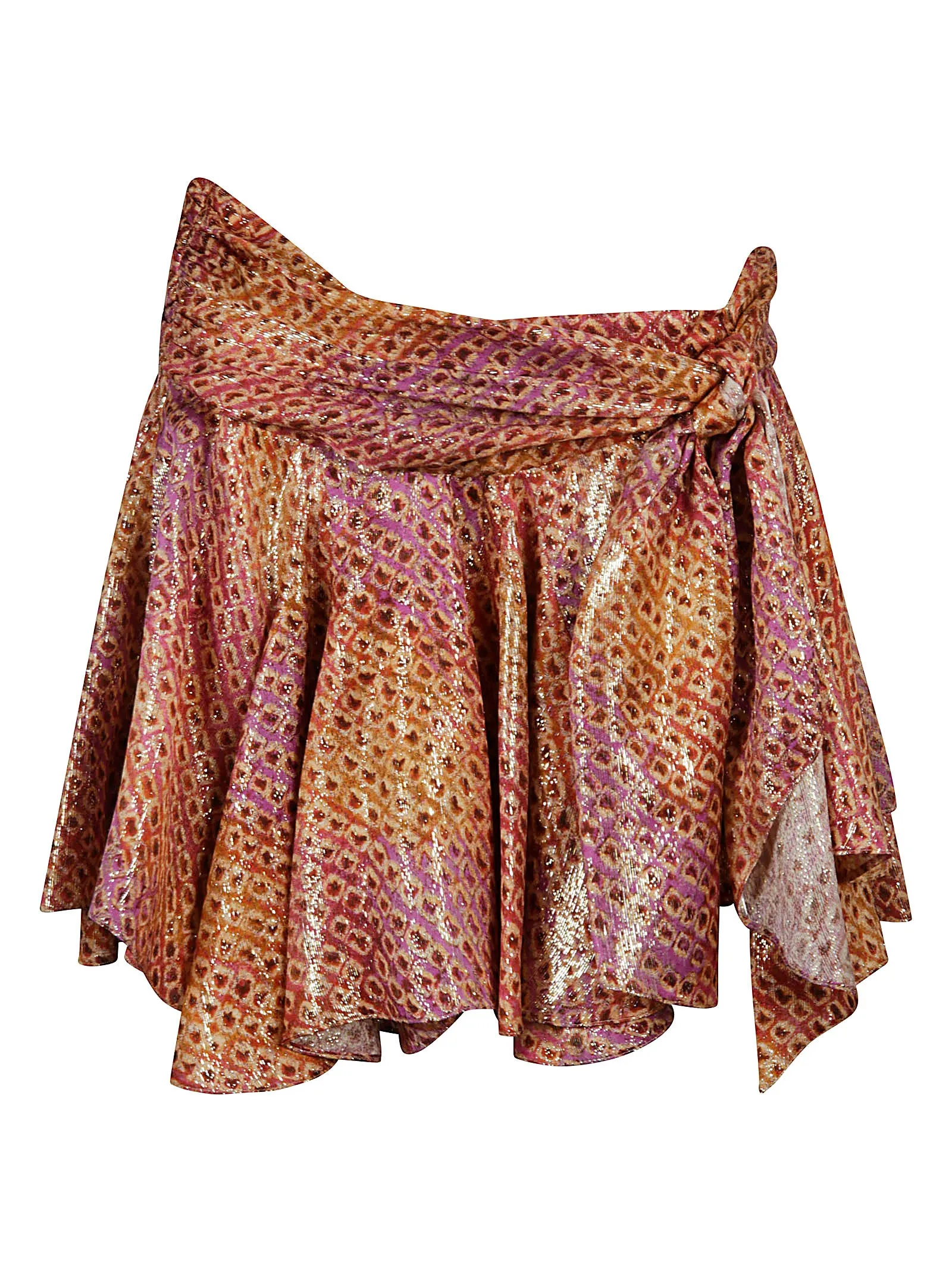 Isabel Marant High Waist Astoria Ruffled Mini Skirt