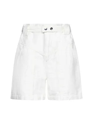 Isabel Marant High Waist Belted Shorts