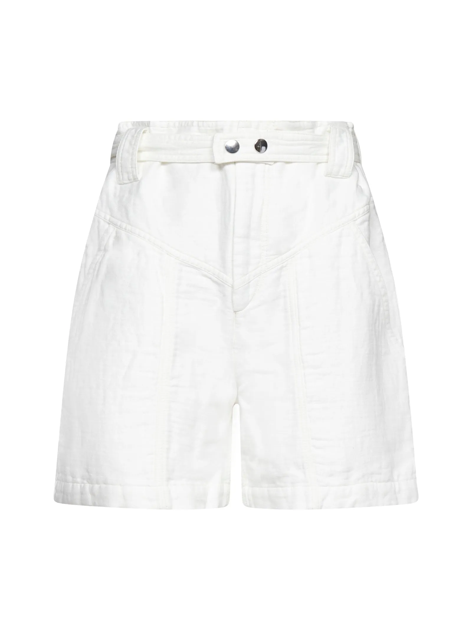 Isabel Marant High Waist Belted Shorts