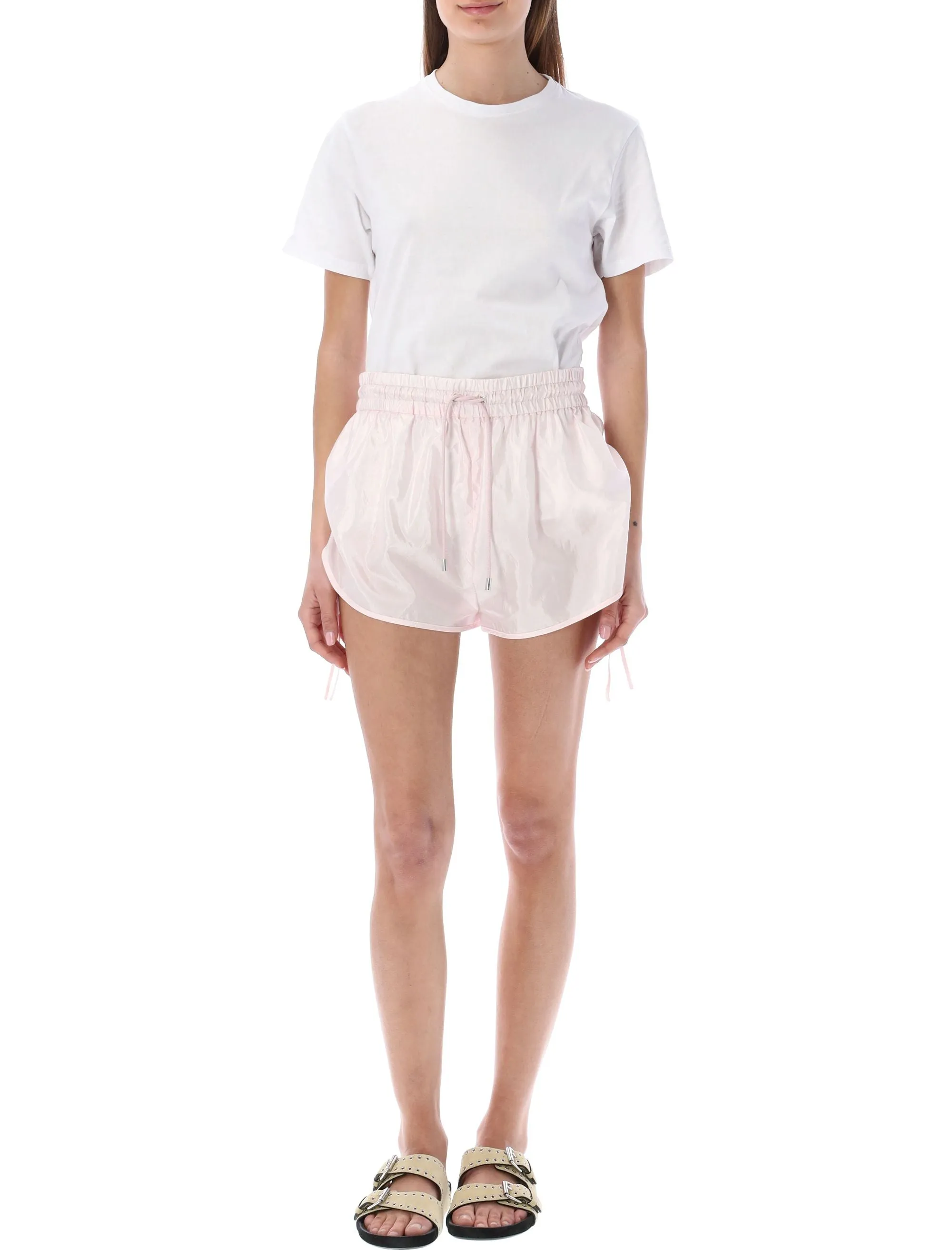Isabel Marant High Waist Drawstring Shorts