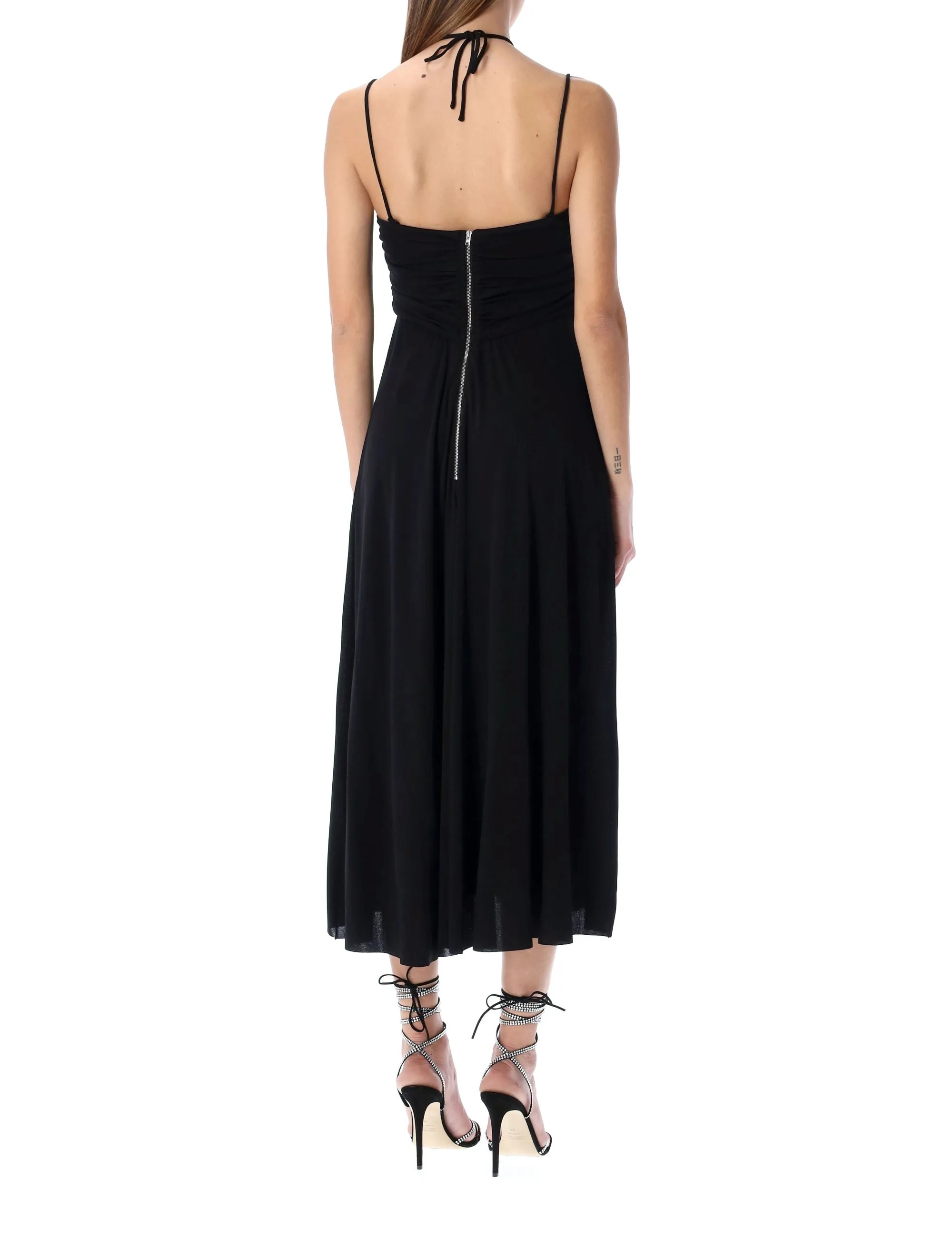 Isabel Marant Jenila Spaghetti Straps Midi Dress