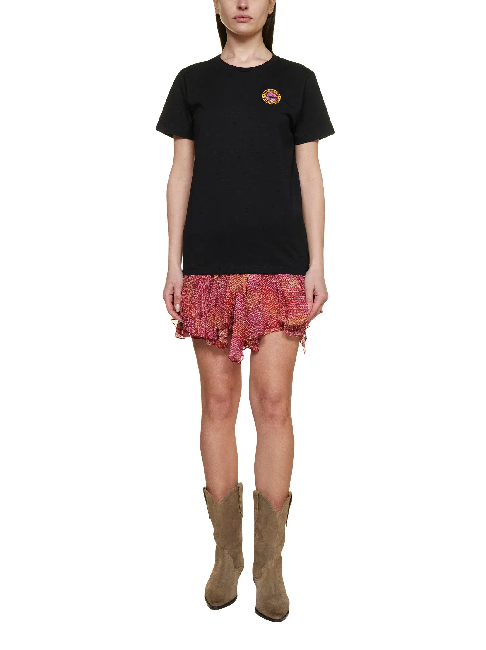 Isabel Marant Logo Patch Crewneck T-Shirt