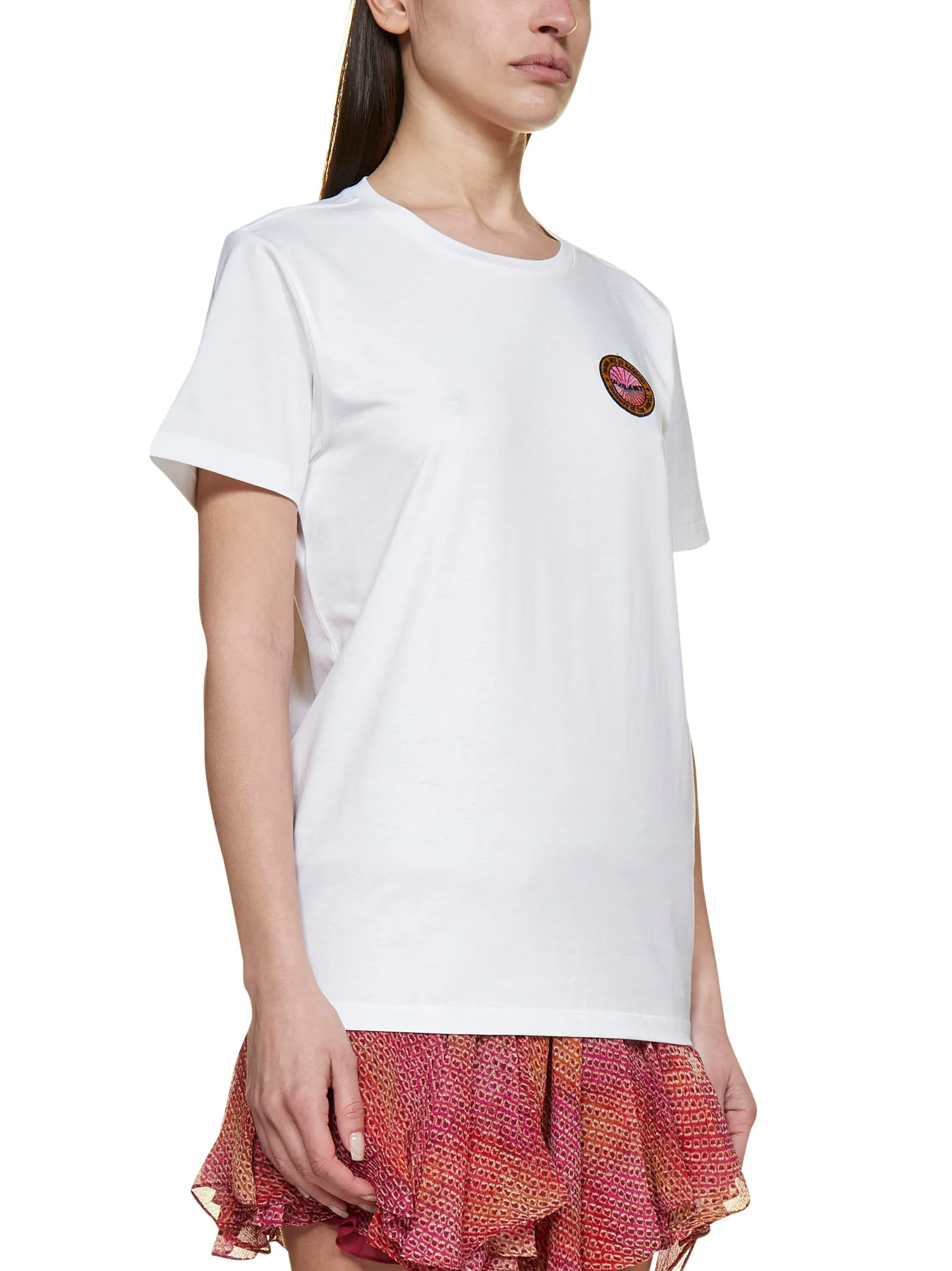 Isabel Marant Logo Patch Crewneck T-Shirt