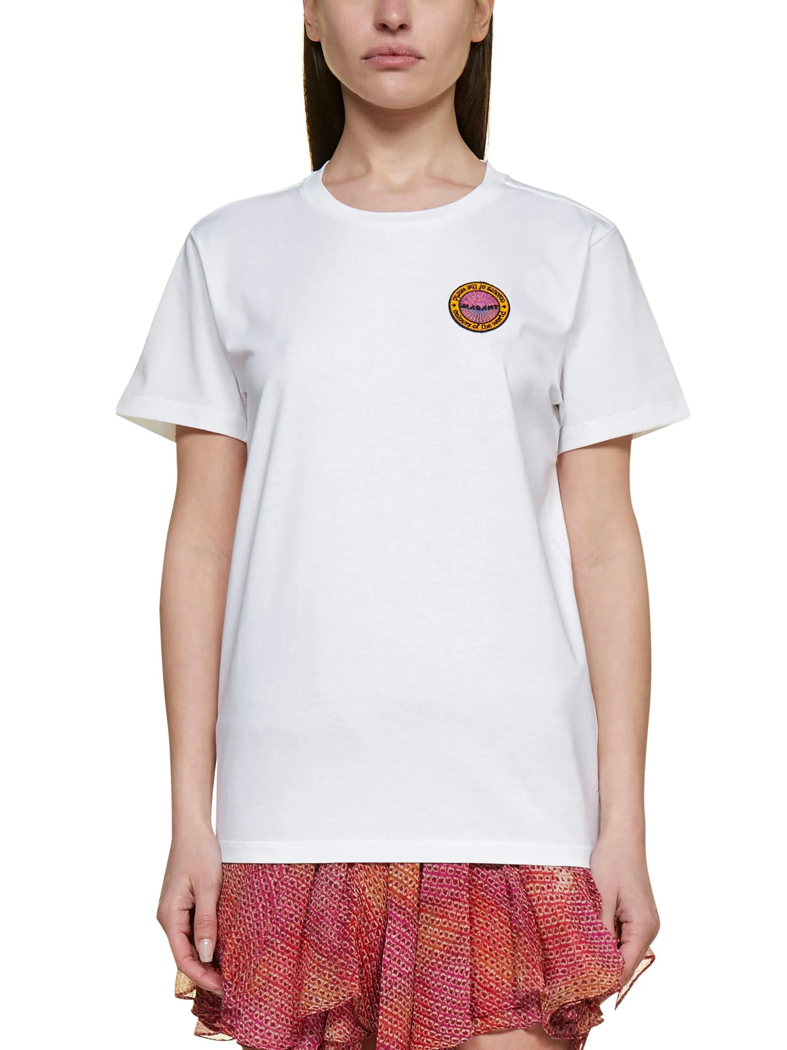 Isabel Marant Logo Patch Crewneck T-Shirt