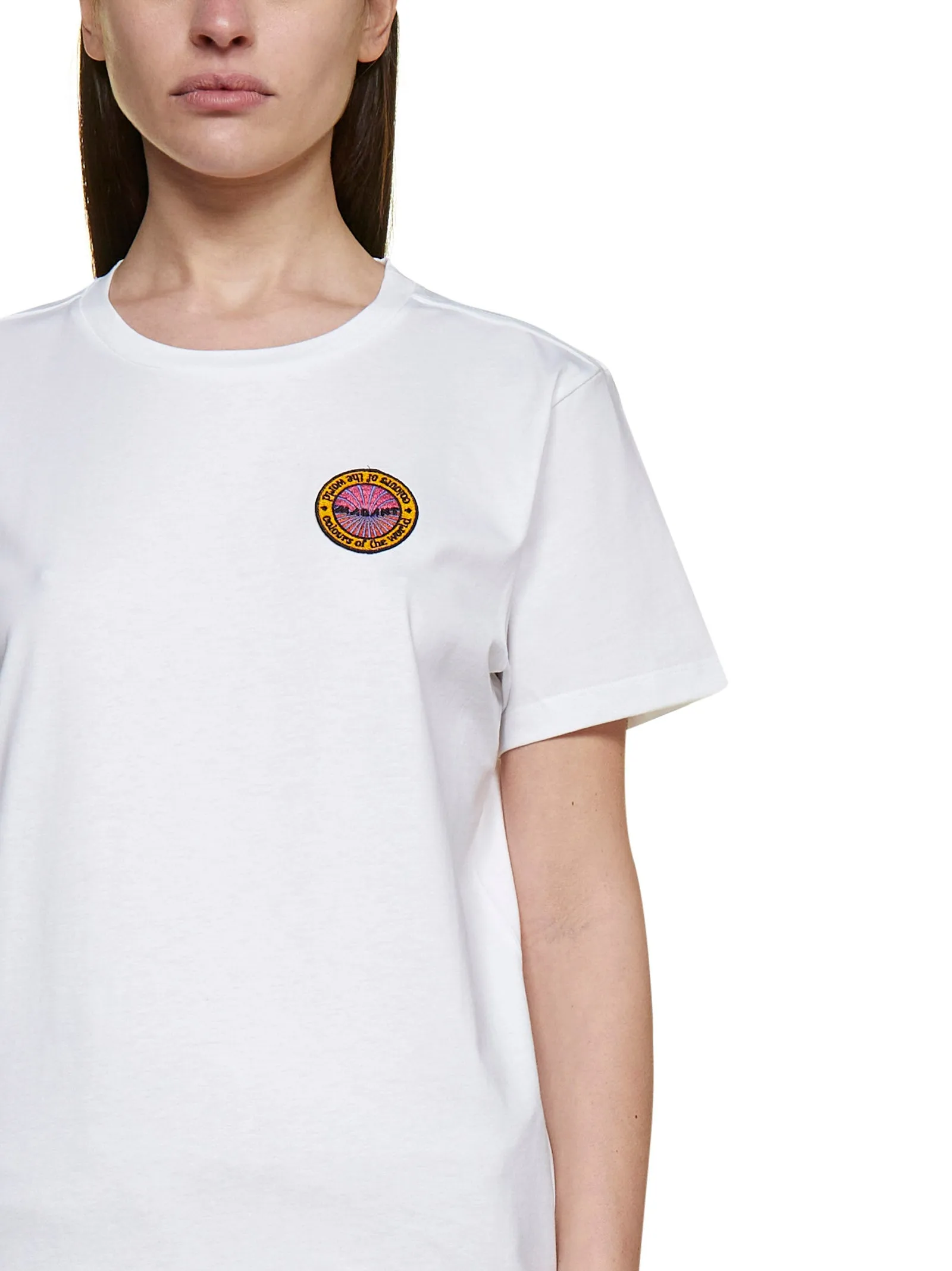 Isabel Marant Logo Patch Crewneck T-Shirt