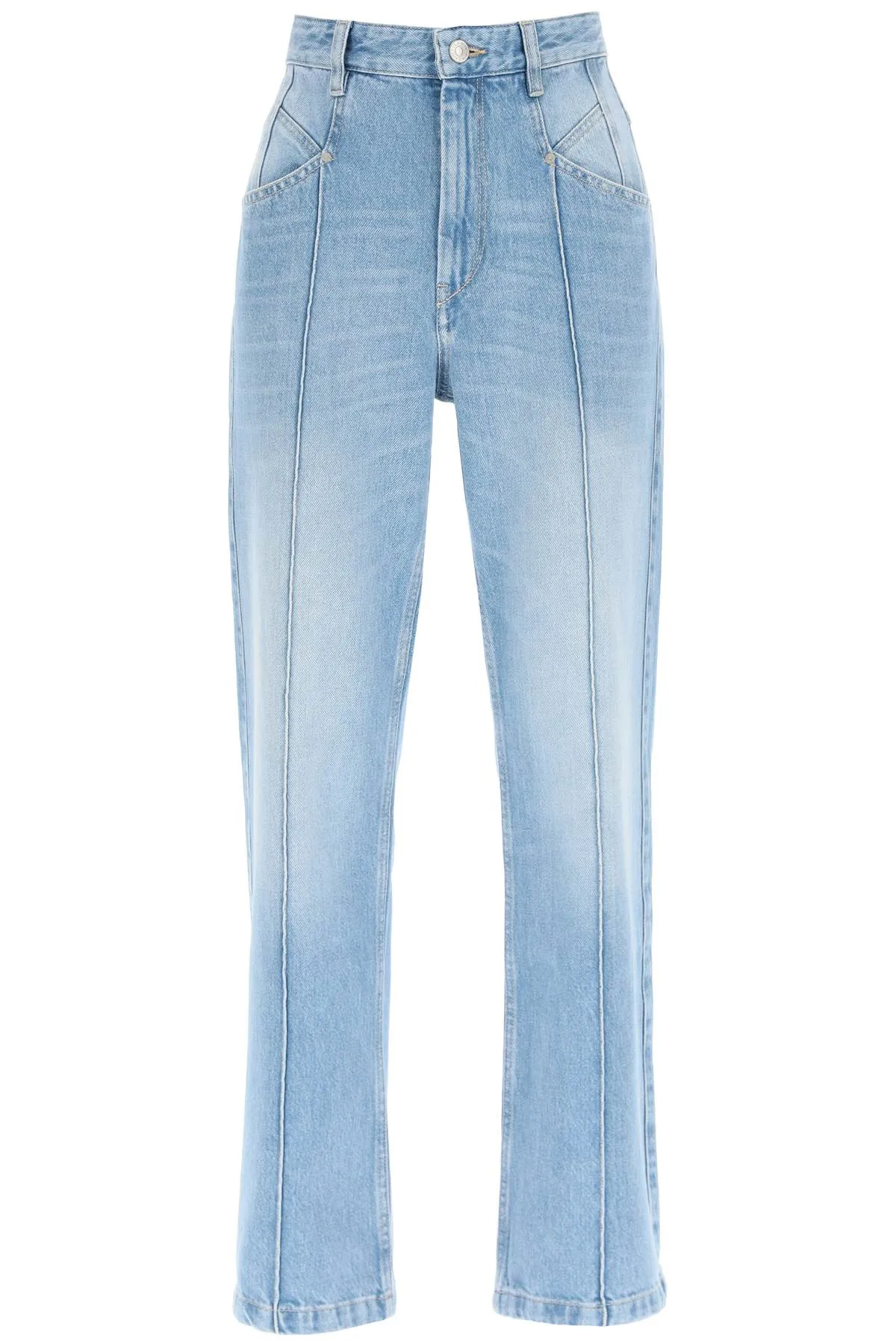 Isabel Marant Nadege Straight-Leg Jeans