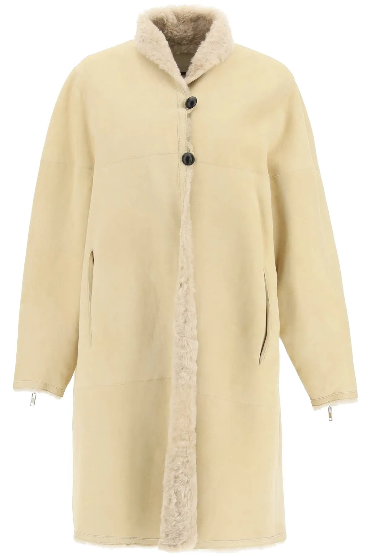 Isabel Marant Single-Breasted Mid-Length Coat
