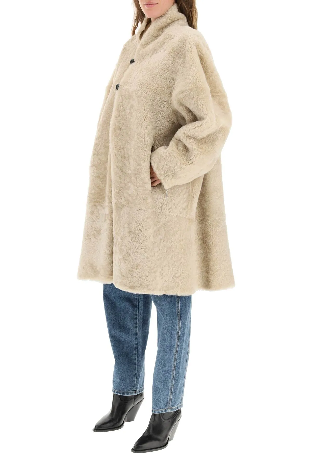 Isabel Marant Single-Breasted Mid-Length Coat