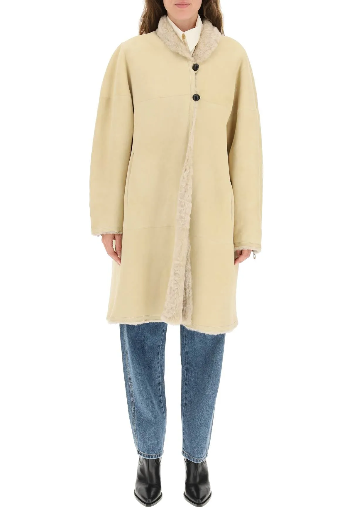 Isabel Marant Single-Breasted Mid-Length Coat