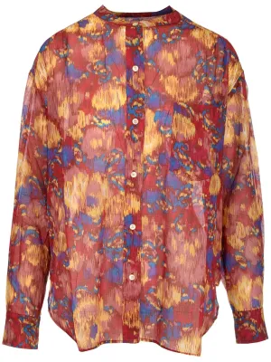 Isabel Marant toile Allover Printed Crewneck Shirt