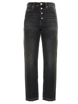 Isabel Marant toile Belden Straight Leg Jeans