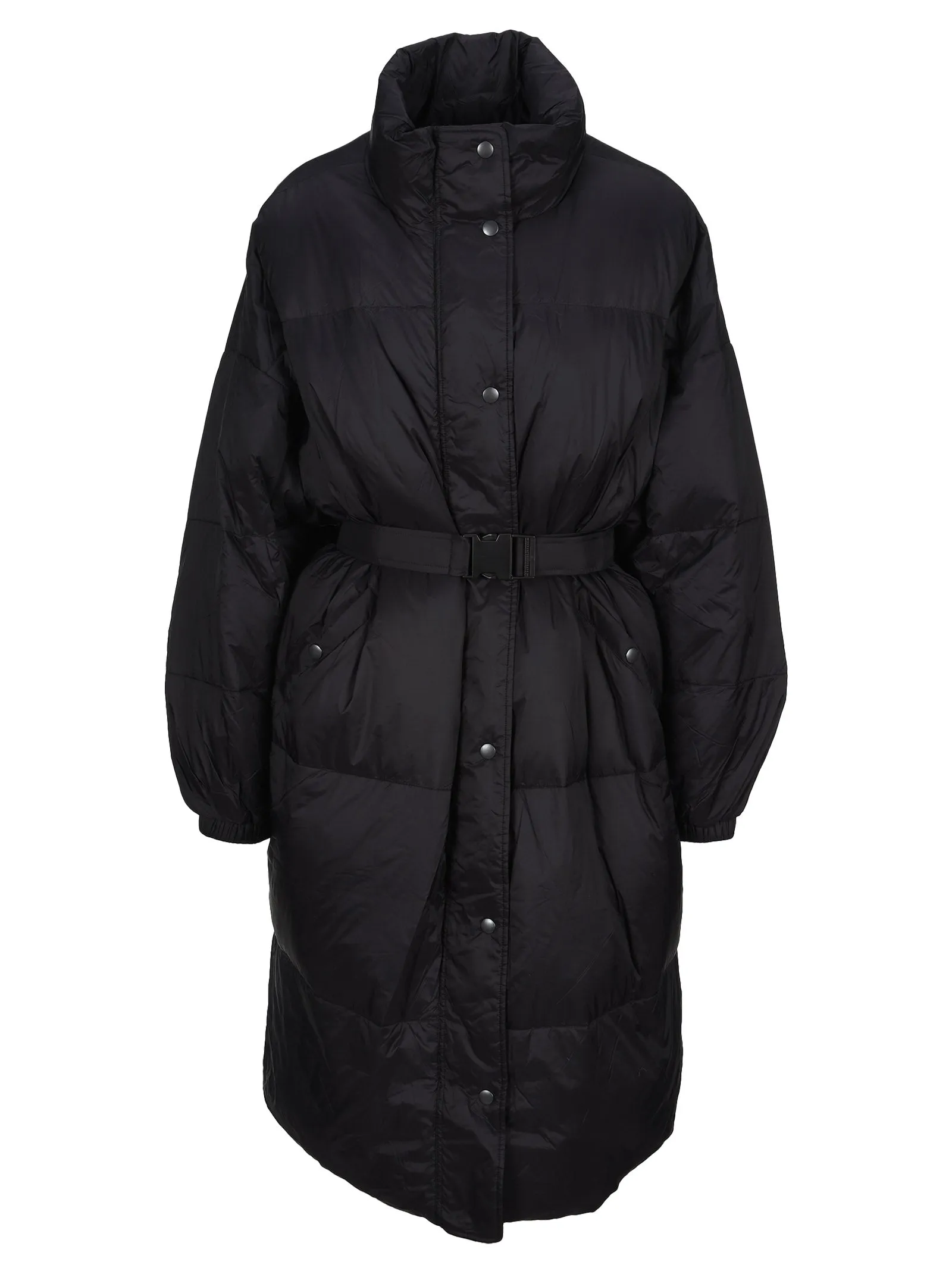 Isabel Marant toile Belted High Neck Coat