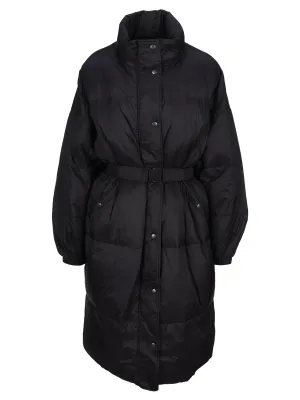 Isabel Marant toile Belted High Neck Coat