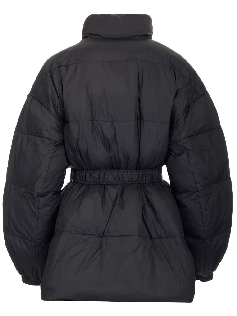 Isabel Marant toile Belted High-Neck Padded Jacket