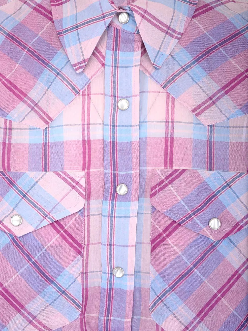 Isabel Marant toile Bethany Checked Long-Sleeved Shirt