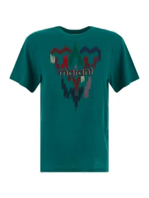 Isabel Marant toile Graphic Printed Crewneck T-Shirt