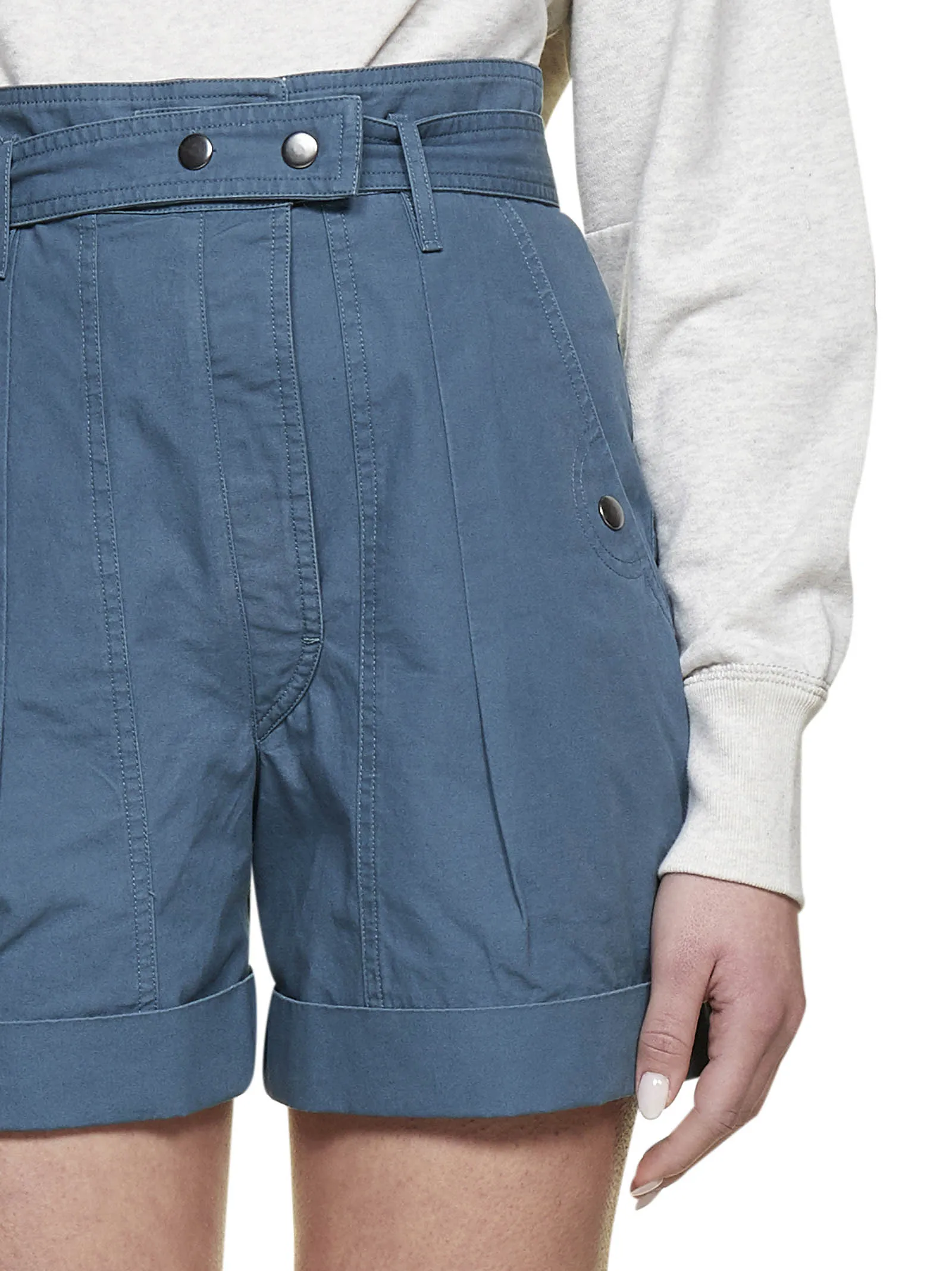 Isabel Marant toile High Waisted Shorts