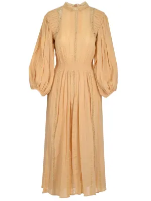 Isabel Marant toile Jaena Ruched Midi Dress