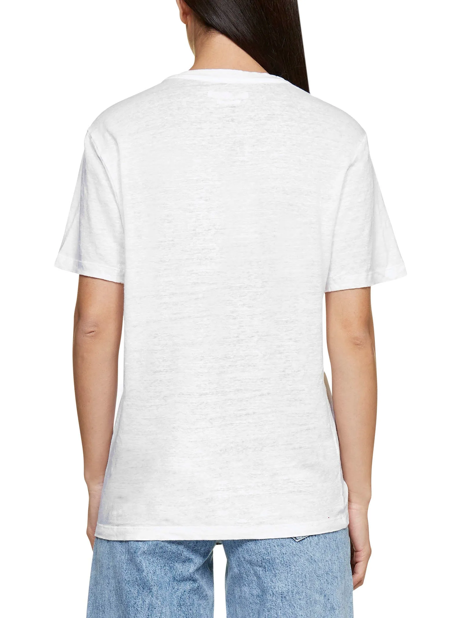 Isabel Marant toile Logo Printed Crewneck T-Shirt