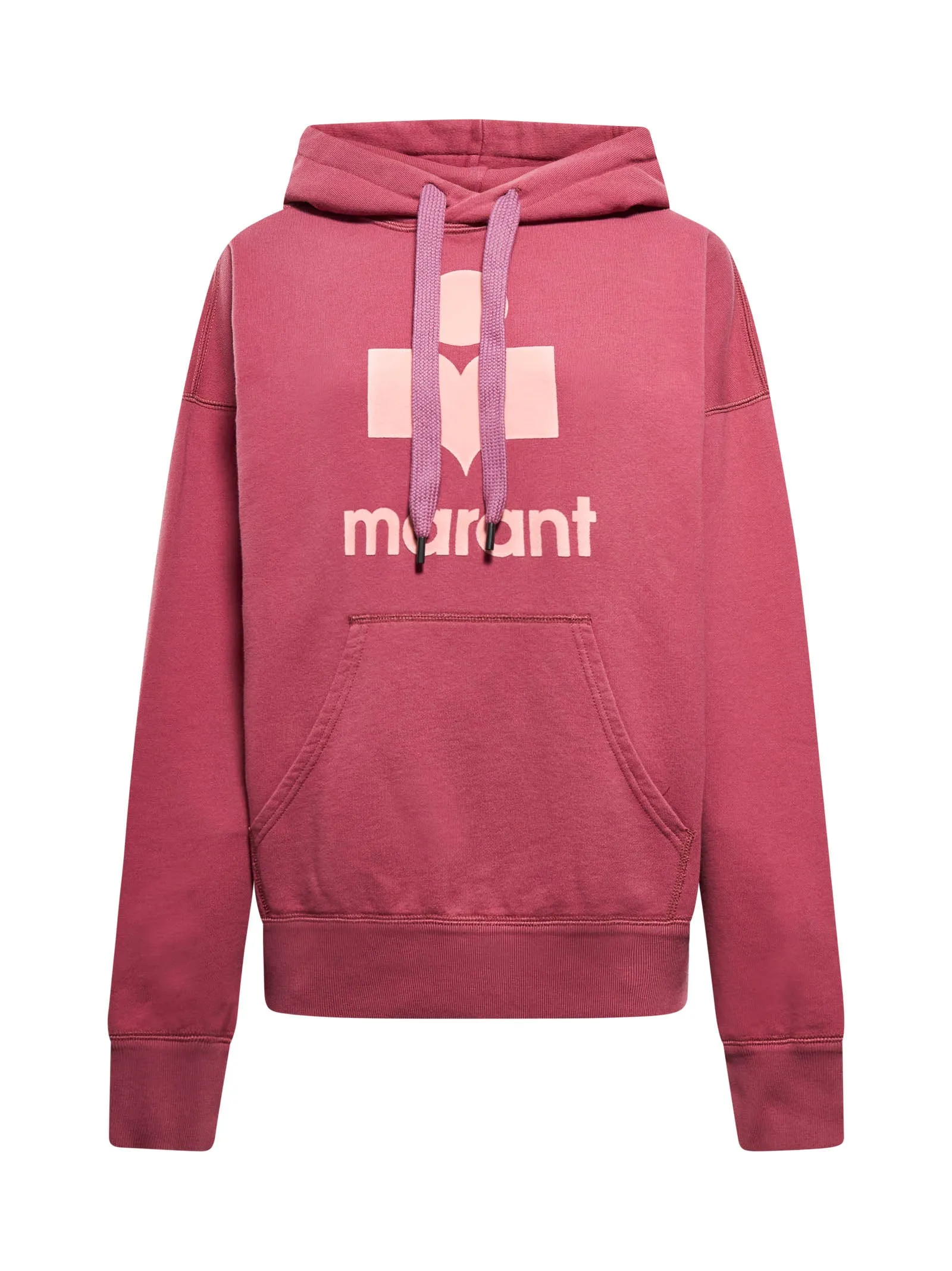 Isabel Marant toile Logo Printed Drawstring Hoodie