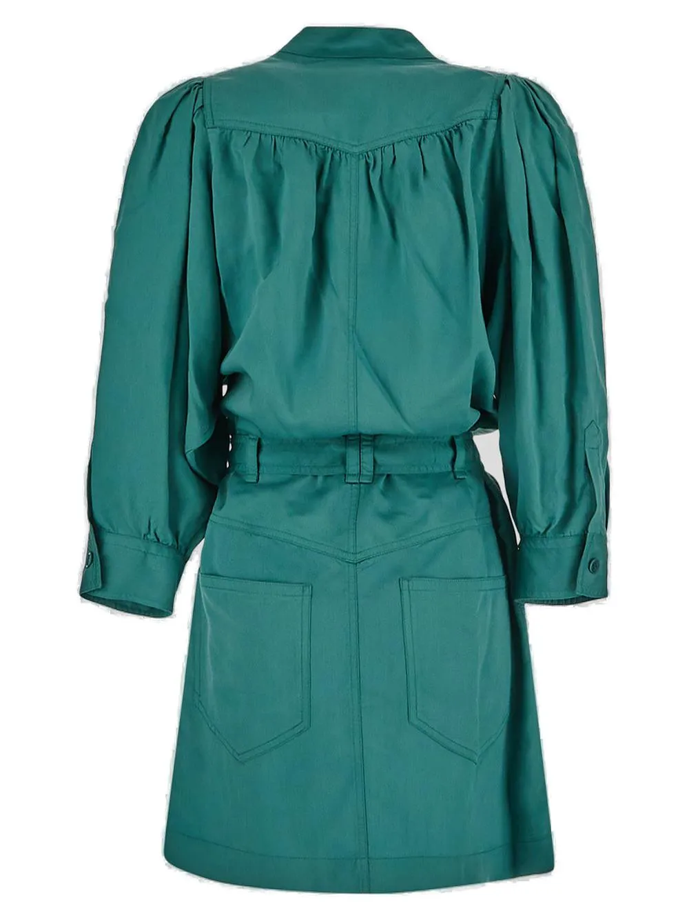 Isabel Marant toile Samira Pleated Shirt Dress