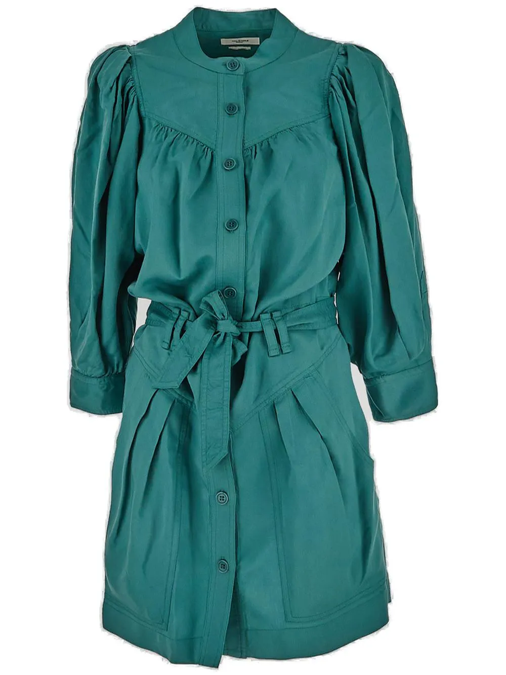 Isabel Marant toile Samira Pleated Shirt Dress