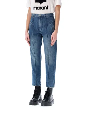 Isabel Marant toile Straight Leg Jeans