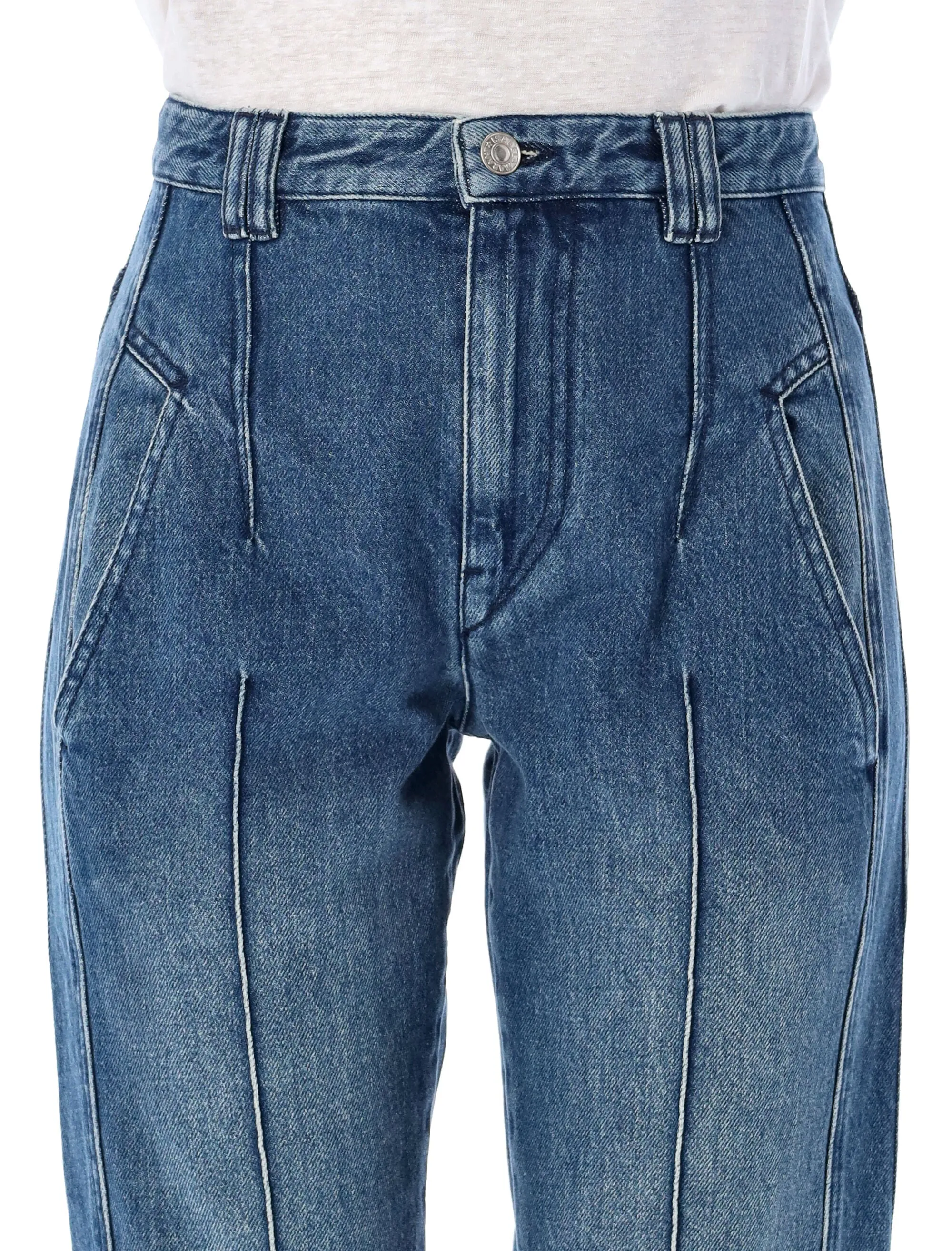 Isabel Marant toile Straight Leg Jeans