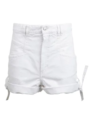 Isabel Marant Turn-Up Brim Denim Shorts