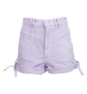 Isabel Marant Turn-Up Brim Denim Shorts