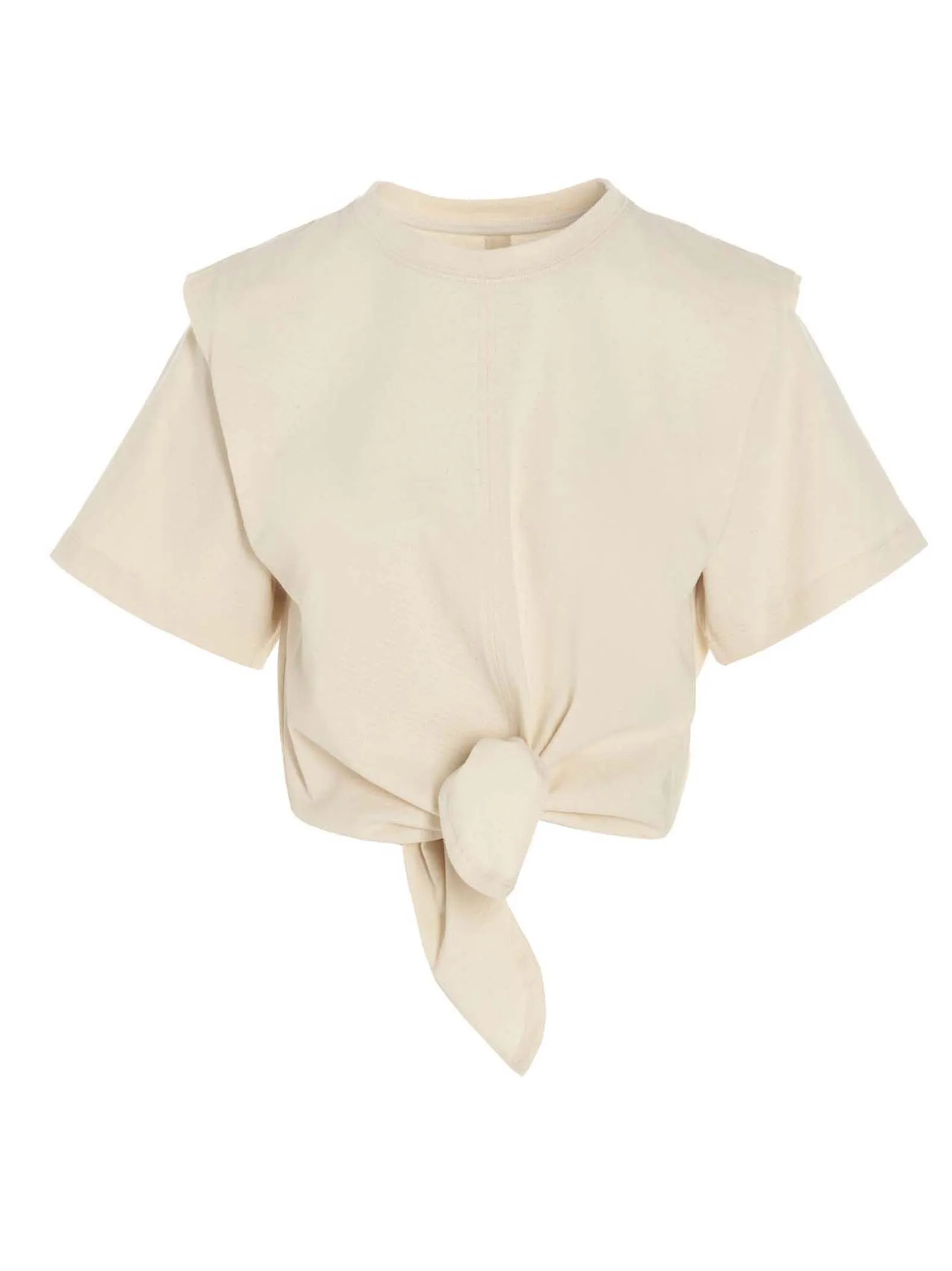 Isabel Marant Zelikia Cut-Out Crewneck T-Shirt