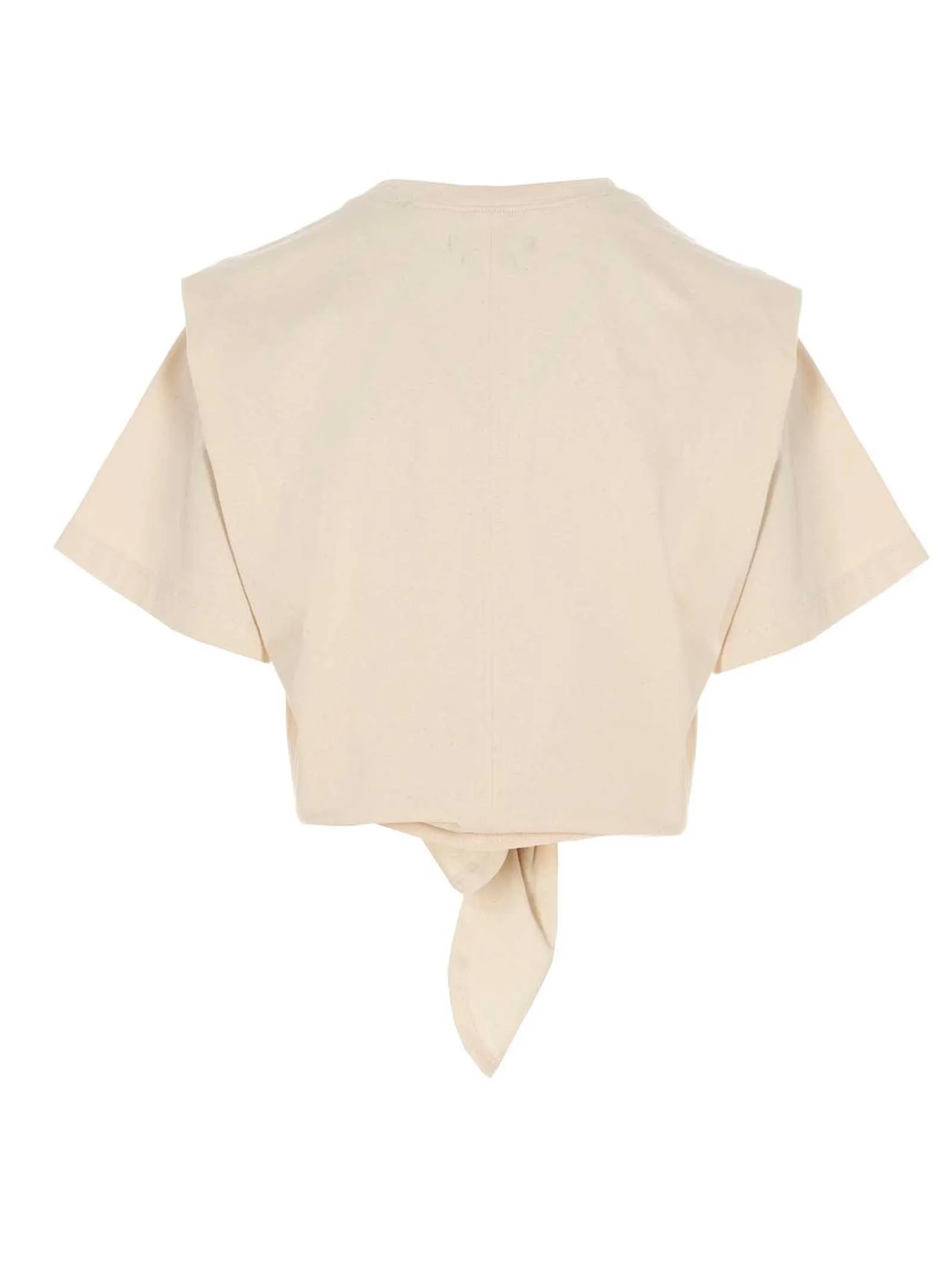 Isabel Marant Zelikia Cut-Out Crewneck T-Shirt