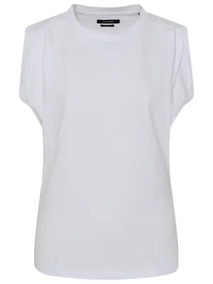 Isabel Marant Zutti Sleeveless Crewneck T-Shirt